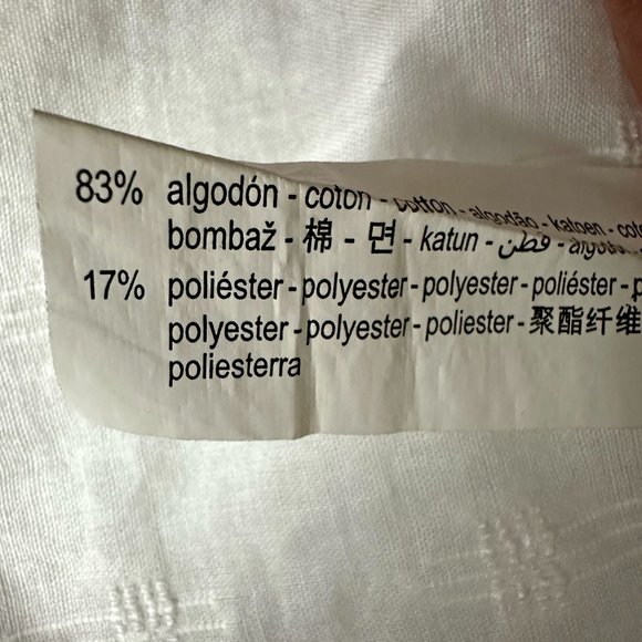 Zara Oyster Embroidered Blouse - Picture 7 of 10